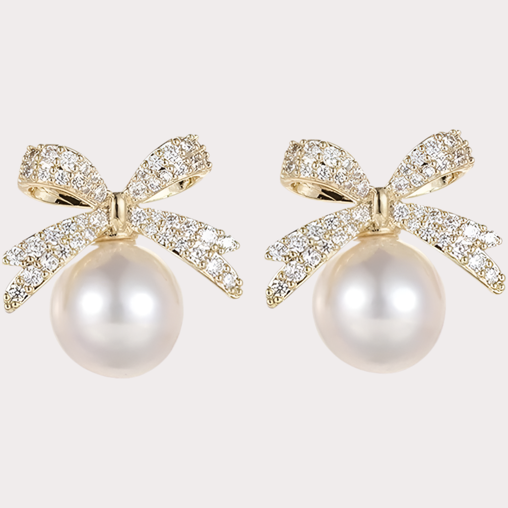 Pearl Bow Elegance